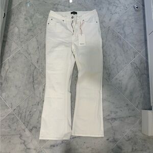 Quince Bella flare Women's White Jeans